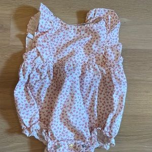 Petite Plume Baby Romper | size 6-12 mo